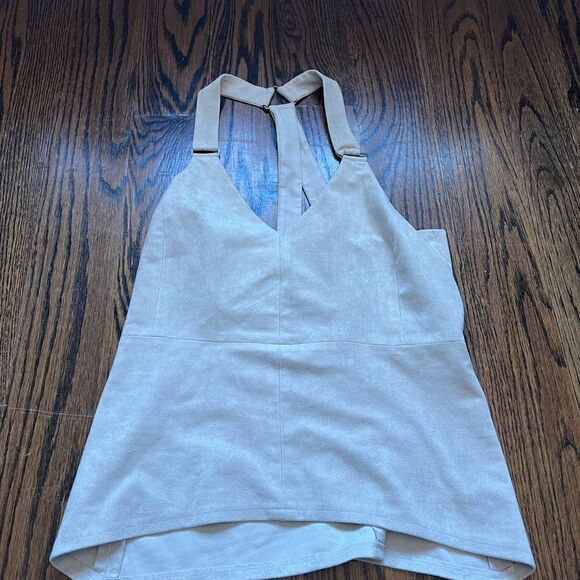 BCBGMAXAZRIA Charlote Faux Suede Tank - Picture 5 of 8